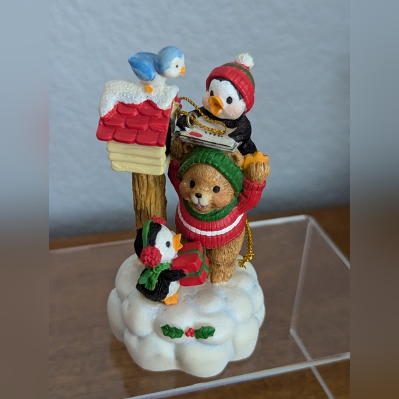 San Francisco Music Box Christmas Ornament Sending Christmas Greetings - Picture 5 of 10